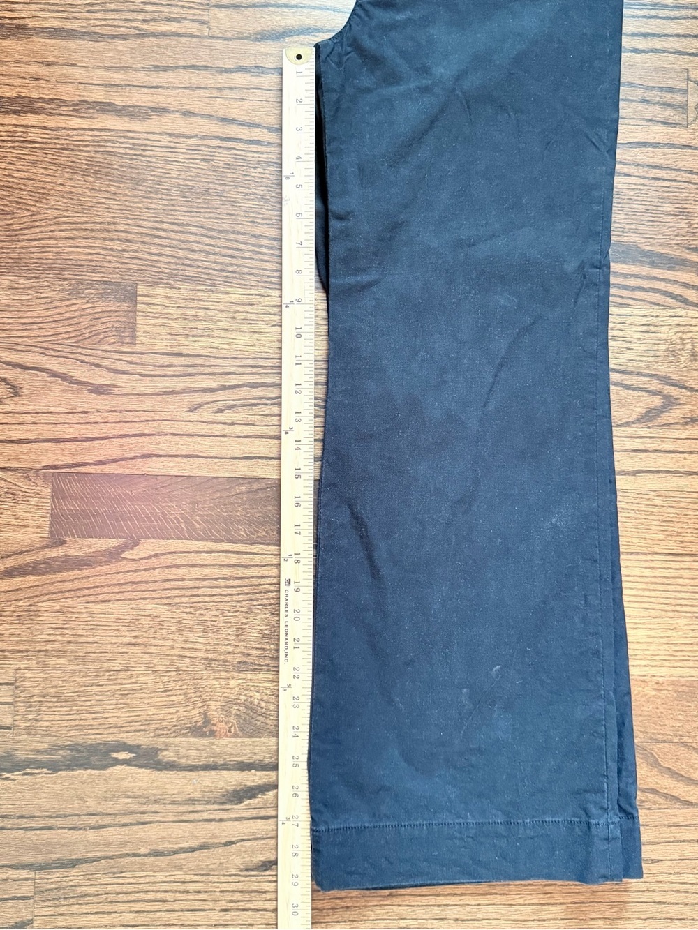 J. Crew Factory Women's Black Lizzie wide-leg pant - size 29 - Picture 2 of 8